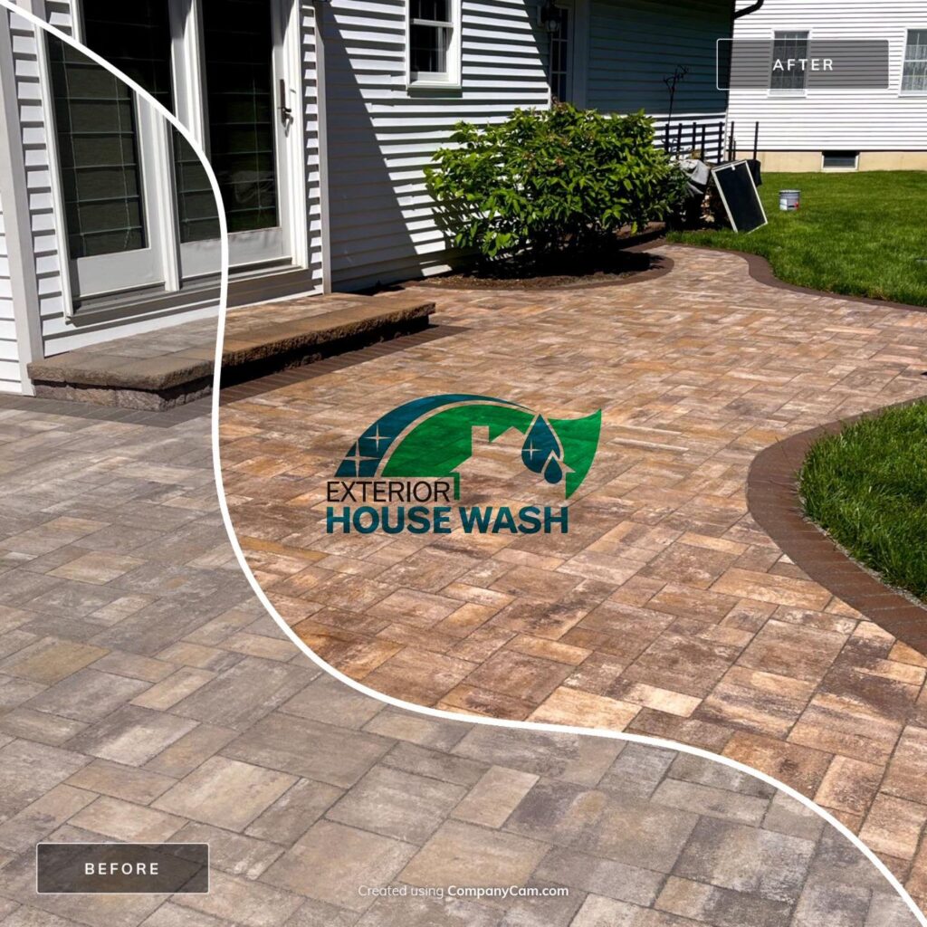 Cleaning your tennis court surface.